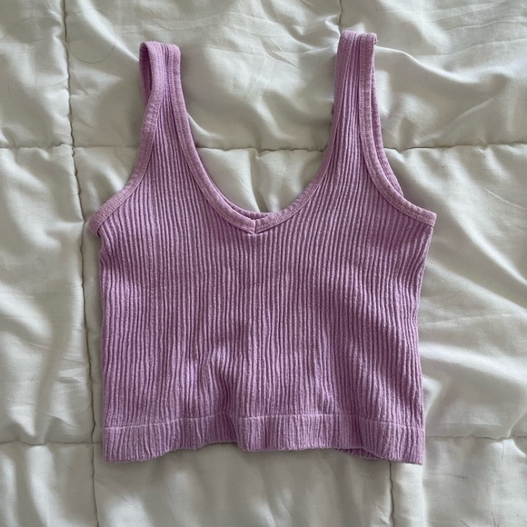 Out from Under Dre Seamless Tank in Purple - Picture 3 of 3